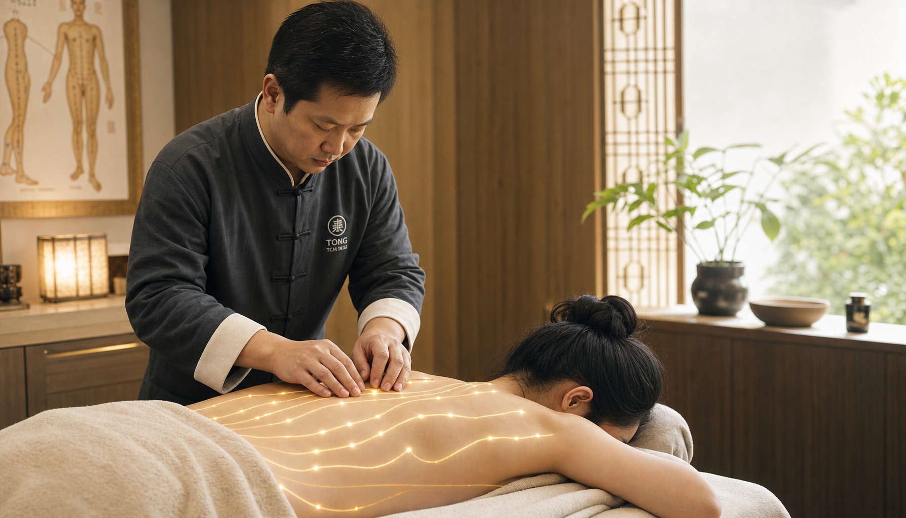 TCM meridian treatment -经络疏通疗法