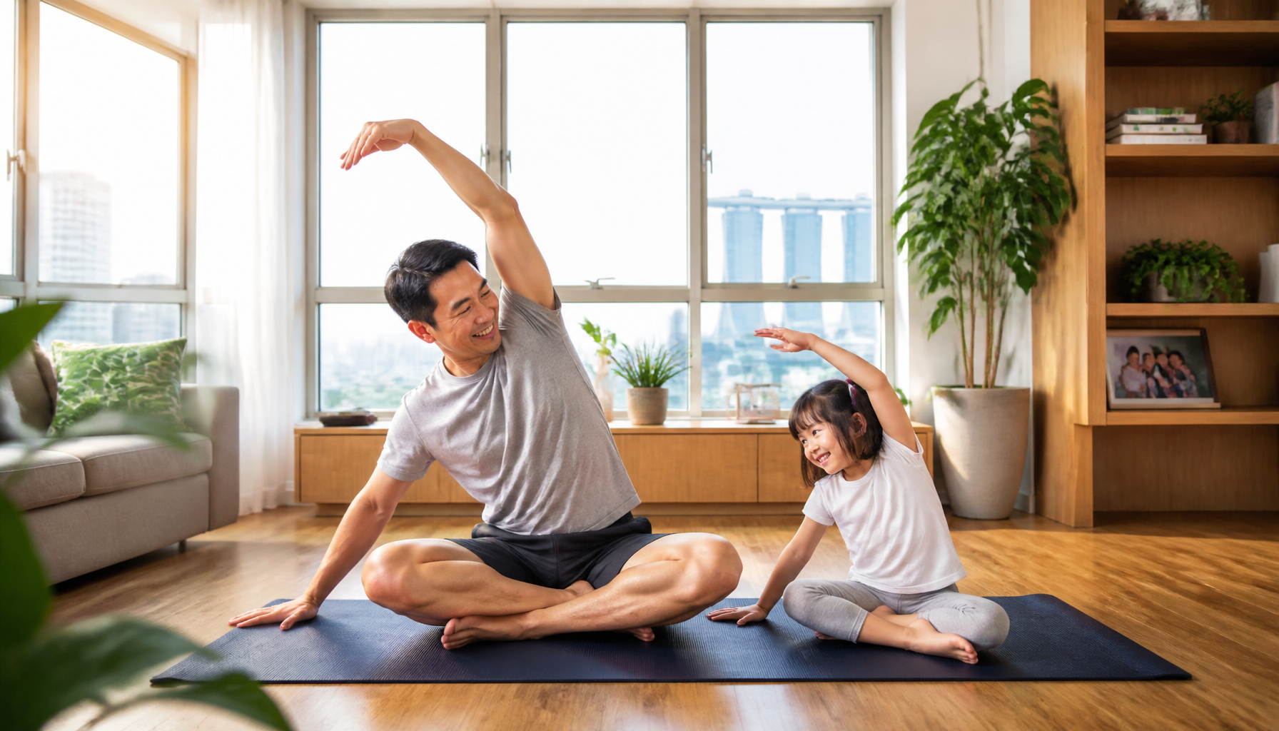 San He Tang September family routine featured